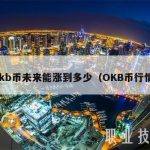 okb币未来能涨到多少（OKB币行情）