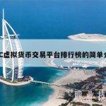 BTC虚拟货币交易平台排行榜的简单介绍