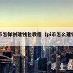 pi币怎样创建钱包教程（pi币怎么建钱包）