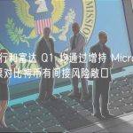 美国银行和富达 Q1 均通过增持 MicroStrategy 股票对比特币有间接风险敞口