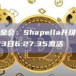 以太坊基金会：Shapella升级将于北京时间4月13日6:27:35激活