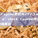 RbC Capital更名为ZYJ Labs，联合7 o’clock Capital推出千万美金发展基金