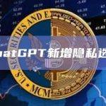 ChatGPT新增隐私选项