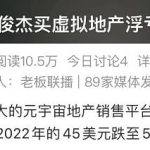 元宇宙退潮 林俊杰只是韭菜之一