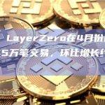 数据：LayerZero在4月份已完成545万笔交易，环比增长约810%