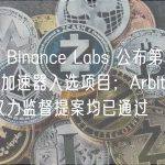 晚报 | Binance Labs 公布第 6 季 MVB 加速器入选项目；Arbitrum 两项权力监督提案均已通过