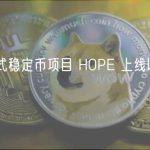 分布式稳定币项目 HOPE 上线以太坊主网