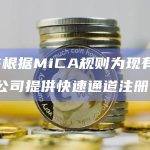 AMF根据MiCA规则为现有加密货币公司提供快速通道注册
