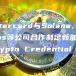 Mastercard与Solana、Ava Labs等公司合作制定新加密标准Crypto Credential