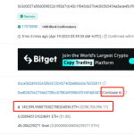 数据：链上标记为“Coinbase 6”的地址今日午间收到近30万枚ETH