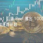 Layer 1 公链 Reef 推出 1000 万美元的加速器计划