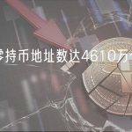 比特币非零持币地址数达4610万个，创历史新高