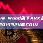 Cathie Wood旗下ARK基金再次增持419324股COIN