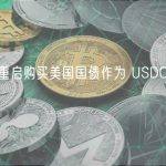 Circle 重启购买美国国债作为 USDC 储备资产