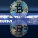 加密货币批评者Peter Schiff预测比特币价格即将下跌