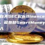 数据：自美SEC起诉Binance后，一些机构、鲸鱼和SmartMoney纷纷从底部买入