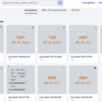 Ordinals上的稳定币#USD：发行商Stably已先后部署12条链，被质疑蹭热度且信息不透明
