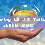 Loopring L3 上线 Taiko alpha-3 zkEVM 测试网