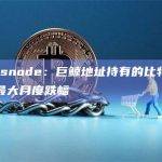 Glassnode：巨鲸地址持有的比特币余额创最大月度跌幅