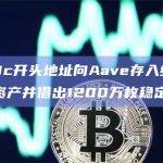 0x790c开头地址向Aave存入约1850万美元资产并借出1200万枚稳定币