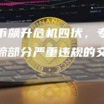 比特币飙升危机四伏，专家建议取缔部分严重违规的交易平台