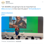 Vitalik：未来10年zk-SNARK将与区块链一样重要