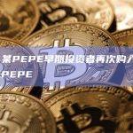 数据：某PEPE早期投资者再次购入超30万美元PEPE