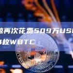 某巨鲸再次花费509万USDT购买174枚WBTC