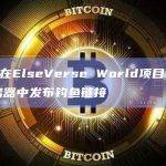 有黑客在ElseVerse World项目Discord服务器中发布钓鱼链接