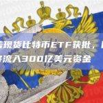 报告：若现货比特币ETF获批，比特币投资产品将流入300亿美元资金