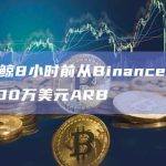 某巨鲸8小时前从Binance提取约200万美元ARB