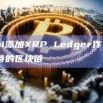 Gemini添加XRP Ledger作为其第13个支持的区块链