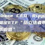 Coinbase CEO：Ripple裁决和加密ETF“给立法者带来很大的紧迫感”
