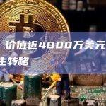 数据：价值近4800万美元的SHIB发生转移
