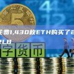 巨鲸花费1,430枚ETH购买了2336万枚RLB