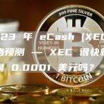 2023 年 eCash (XEC) 价格预测 — XEC 很快就会达到 0.0001 美元吗？