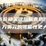 比特币价格关键指标表明反弹至 32 万美元的可能性更大