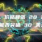 SOL 价格回落 20 美元，多头能否突破 30 美元
