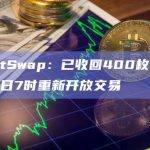 LeetSwap：已收回400枚ETH，明日7时重新开放交易