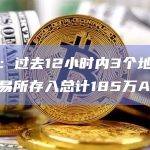 数据：过去12小时内3个地址已向交易所存入总计185万APE