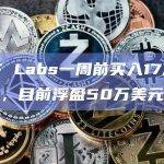 DWF Labs一周前买入17万CYBER，目前浮盈50万美元