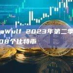 TeraWulf 2023年第二季度产出908个比特币