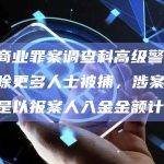 香港商业罪案调查科高级警司：不排除更多人士被捕，涉案约12亿元是以报案人入金金额计算