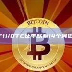 ETH/BTC比率跌至14个月低点