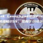 LBank Launchpad项目PINS 24小时涨幅25%，现报0.0100149美元