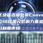 非洲区块链咨询公司Convexity拟设立10亿美元影响力基金以支持尼日利亚市场