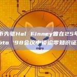 比特币先驱Hal Finney曾在25年前的Crypto ’98会议中谈论零知识证明