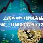 慢雾：上周Web3领域发生安全事件7起，共损失约7577万美元