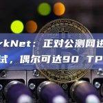 StarkNet：正对公测网进行压力测试，偶尔可达90 TPS
