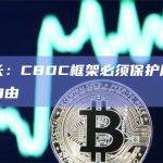 BIS行长：CBDC框架必须保护用户隐私和货币自由
